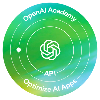 Optimize AI Application Performance badge disc